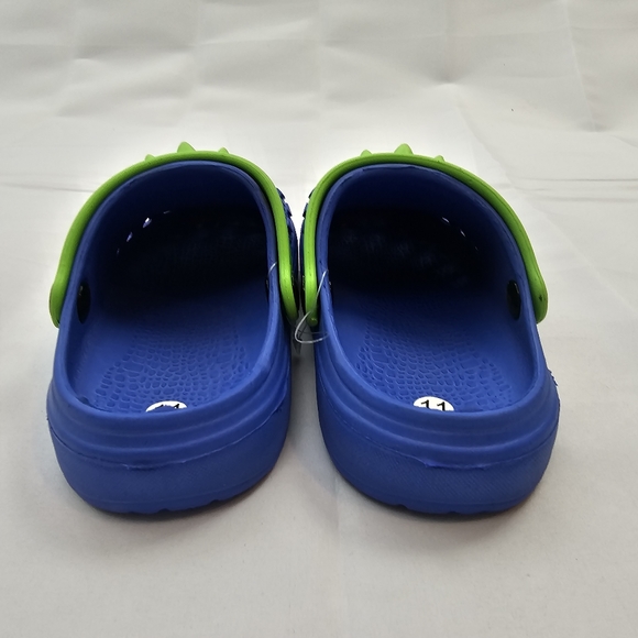 NWT, Toddler Dinosaur Clogs Shoes Blue Kid Sizes 8-11.5 - Picture 5 of 11